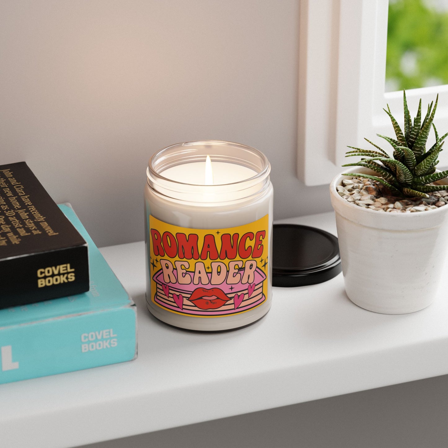 Romance Reader Scented Soy Candle - 9oz - Cozy Gift for Book Lovers