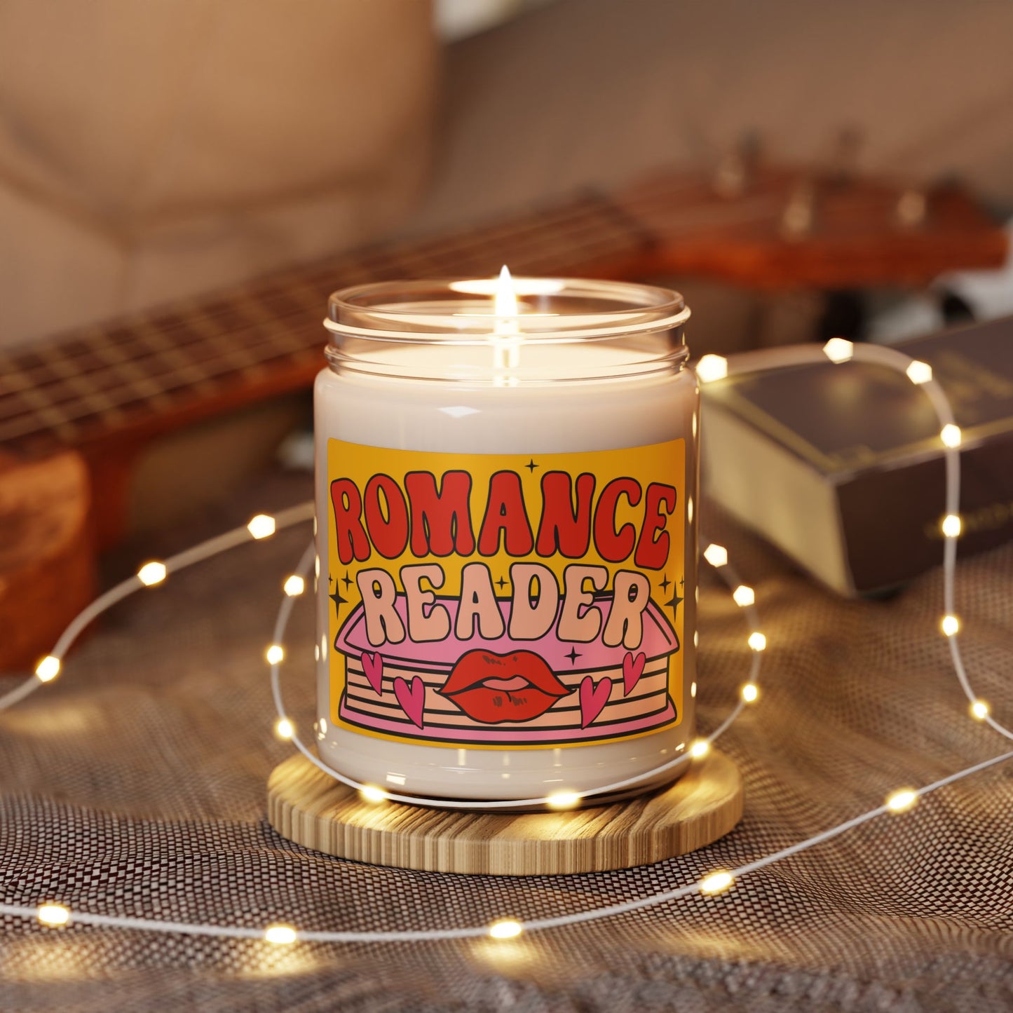Romance Reader Scented Soy Candle - 9oz - Cozy Gift for Book Lovers