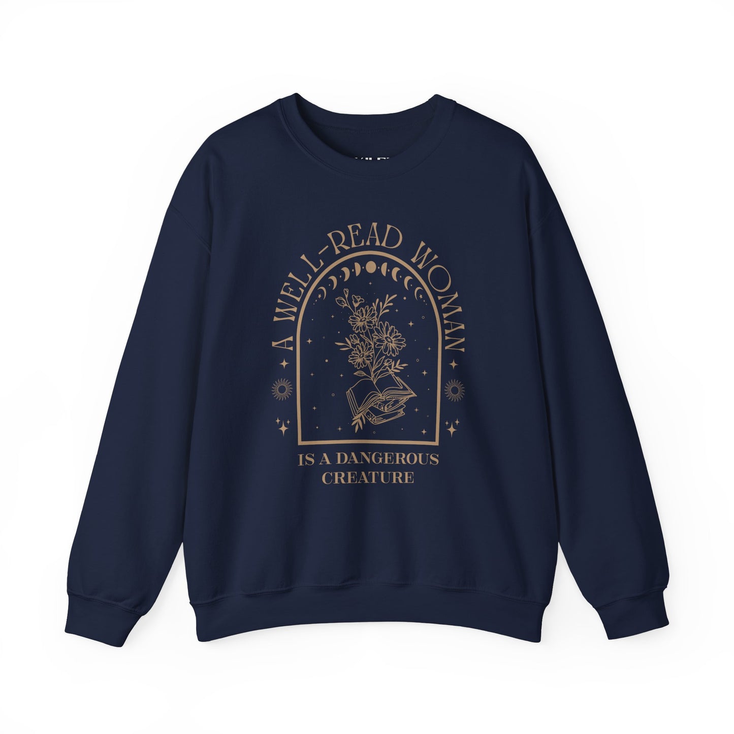 A Well-Read Woman Sweatshirt | Unisex Heavy Blend™ Crewneck for Book Lovers