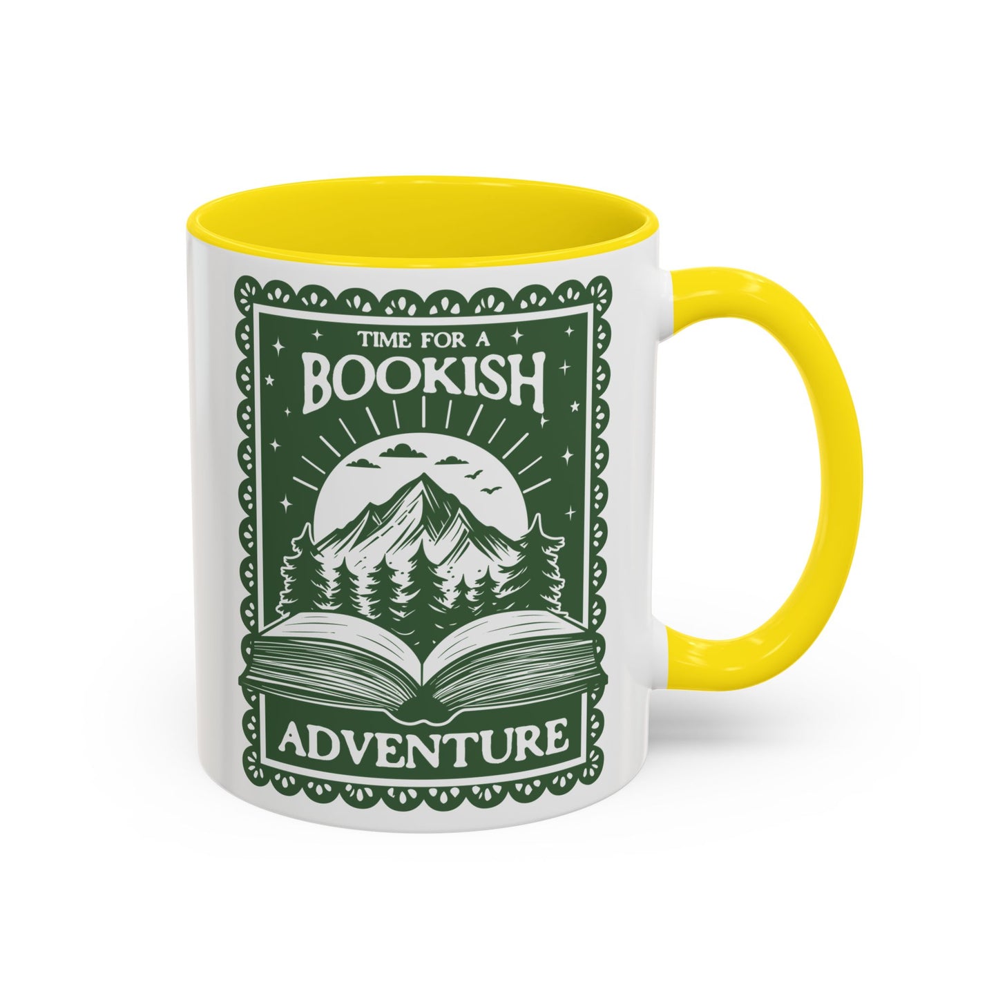 Bookish Adventure Coffee Mug - Perfect for Readers & Nature Lovers