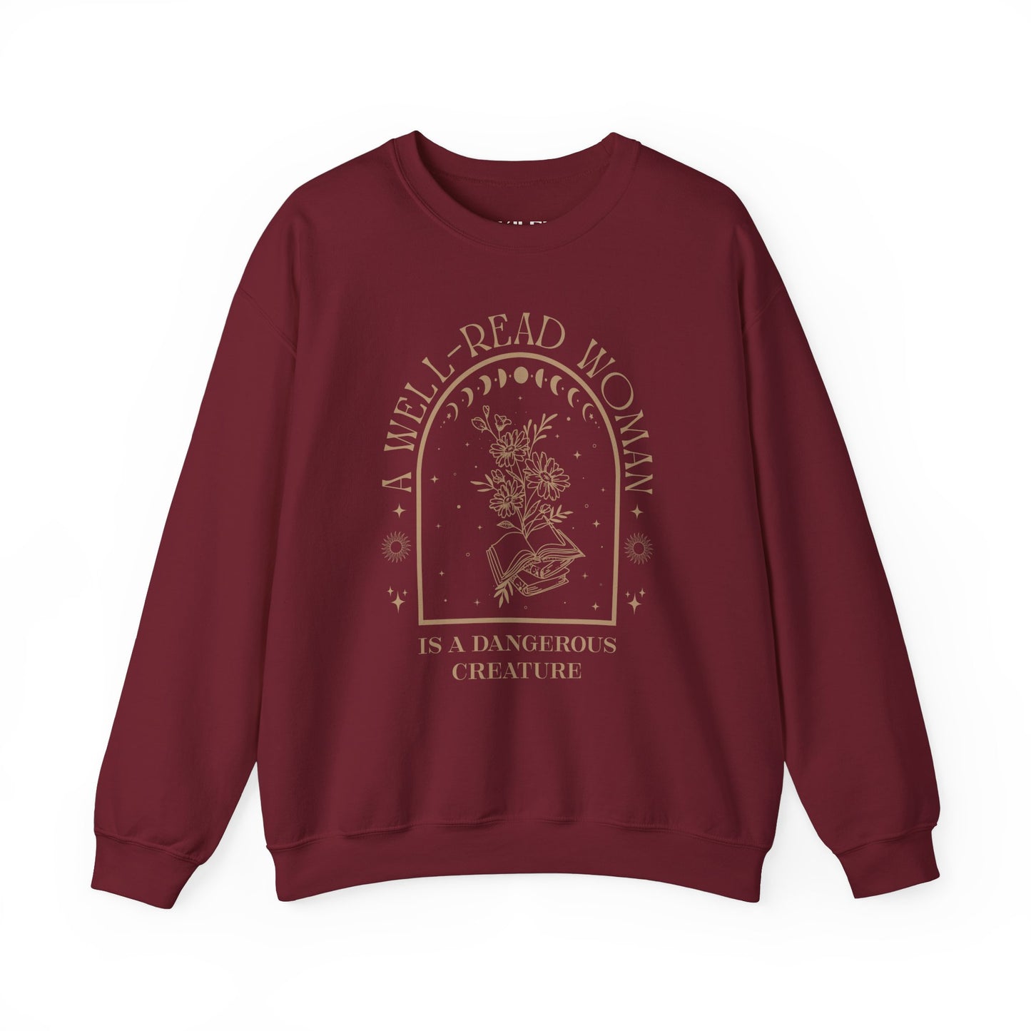 A Well-Read Woman Sweatshirt | Unisex Heavy Blend™ Crewneck for Book Lovers