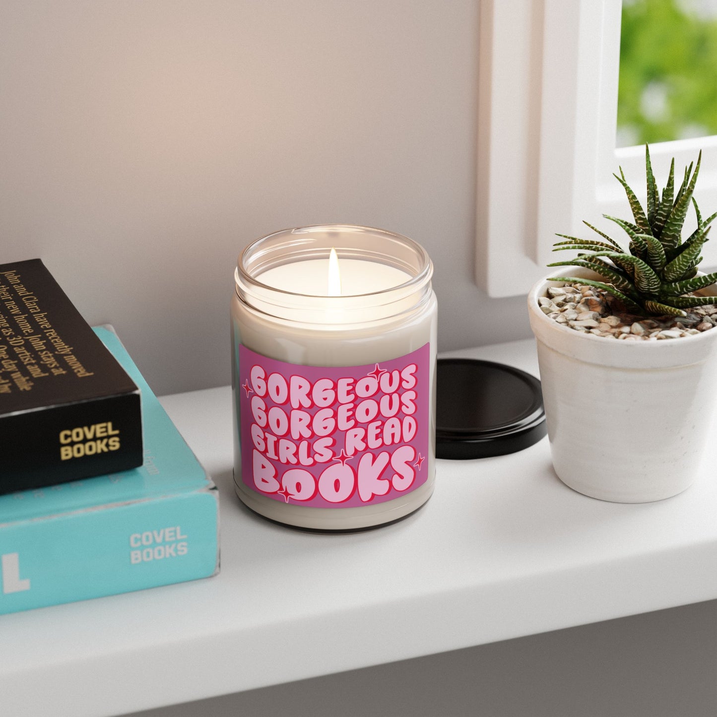 Gorgeous Girls Read Books Scented Soy Candle - 9oz