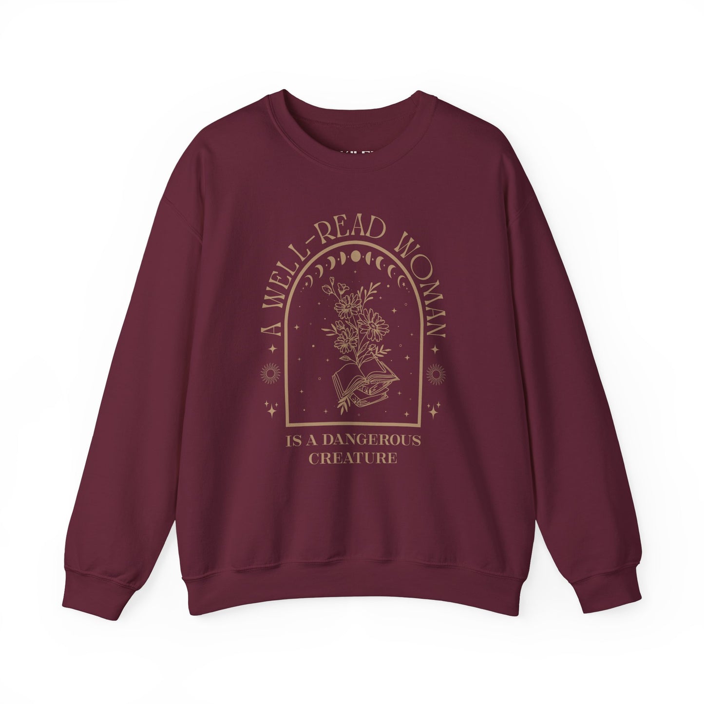 A Well-Read Woman Sweatshirt | Unisex Heavy Blend™ Crewneck for Book Lovers