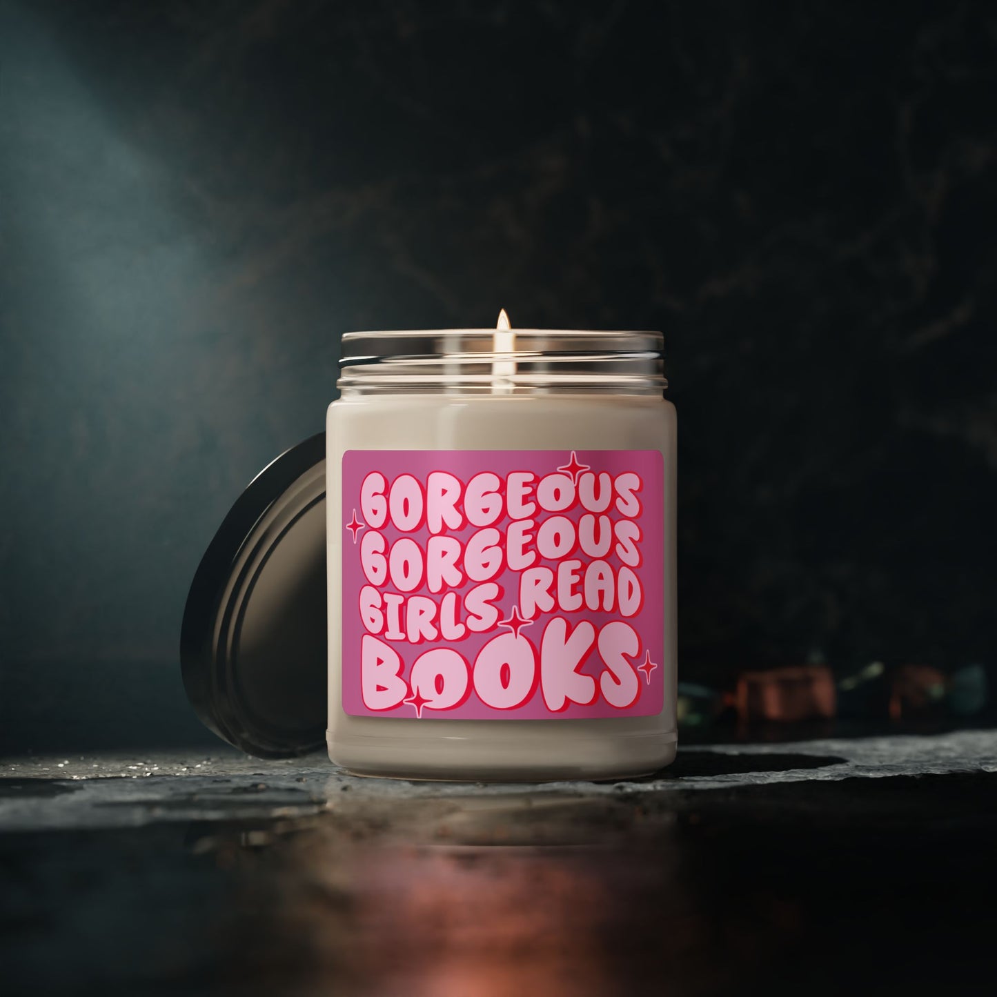 Gorgeous Girls Read Books Scented Soy Candle - 9oz