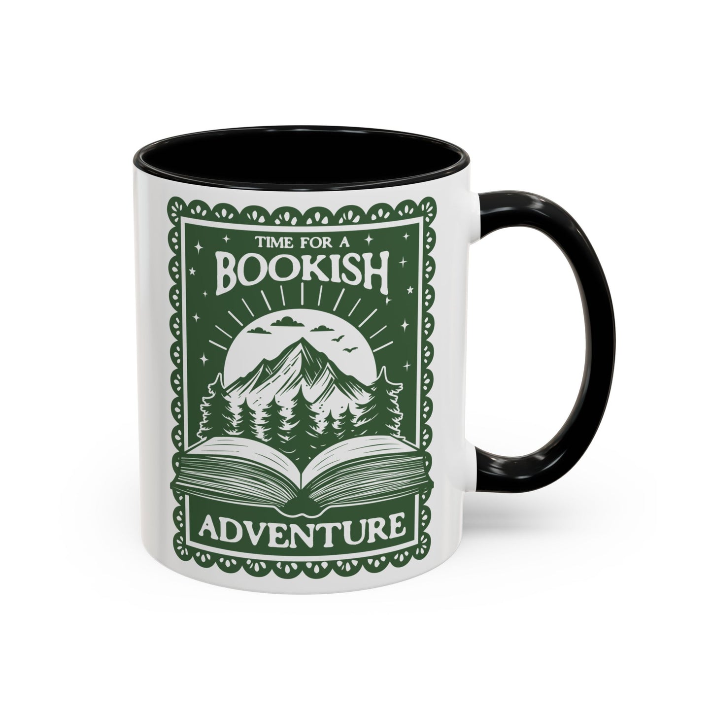 Bookish Adventure Coffee Mug - Perfect for Readers & Nature Lovers