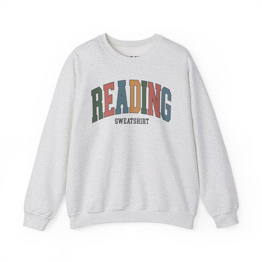 Cozy Reading Sweatshirt - Unisex Heavy Blend™ Crewneck